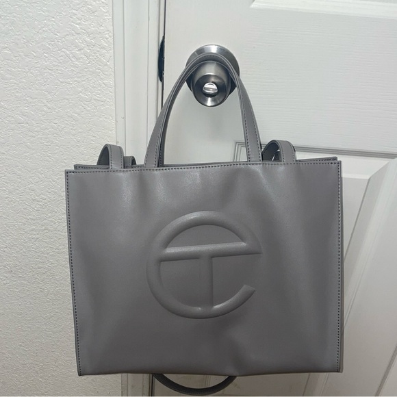 Telfar medium grey shopping bag - Picture 2 of 7